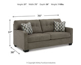 Mahoney Sofa and Loveseat