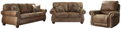 Larkinhurst Sofa, Loveseat and Recliner