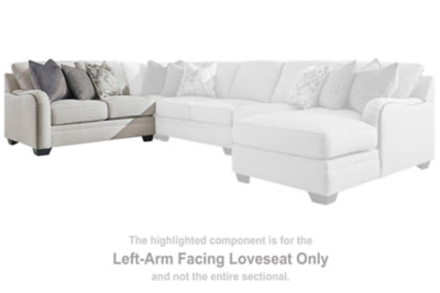 Dellara Left-Arm Facing Loveseat