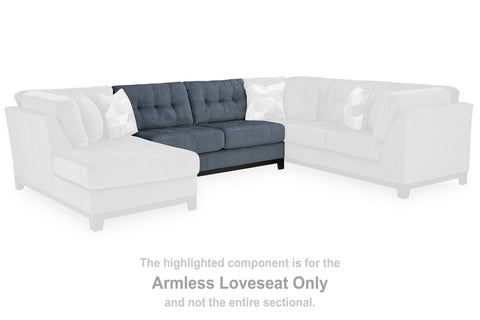 Maxon Place Armless Loveseat