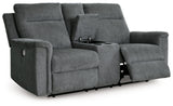 Barnsana Power Reclining Loveseat with Console