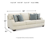 Valerano Sofa, Loveseat, Chair and Ottoman