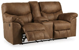 Boxberg Reclining Loveseat with Console