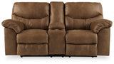 Boxberg Reclining Loveseat with Console