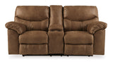 Boxberg Reclining Loveseat with Console