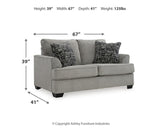 Deakin Sofa, Loveseat, Chair and Ottoman