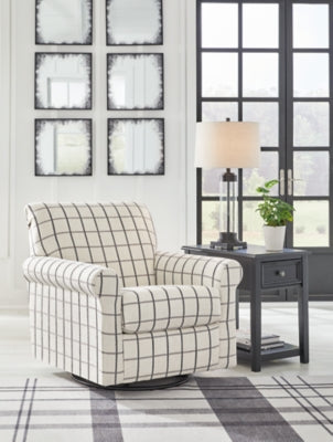 Davinca Swivel Glider Accent Chair