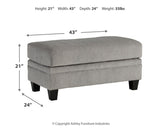 Davinca Sofa, Loveseat, Chair and Ottoman