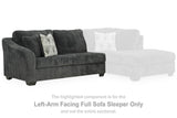 Biddeford Left-Arm Facing Full Sofa Sleeper