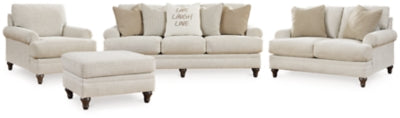 Valerani Sofa, Loveseat, Chair and Ottoman