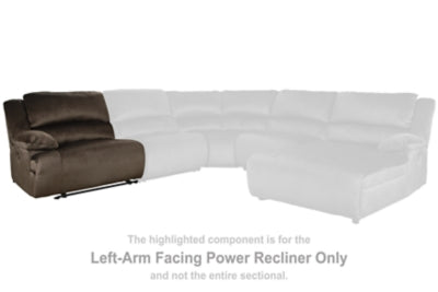 Clonmel Left-Arm Facing Power Recliner