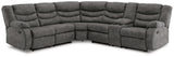 Partymate 2-Piece Sectional with Recliner