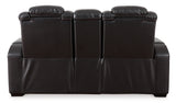 Party Time Power Reclining Loveseat with Console