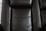 Party Time Power Reclining Loveseat with Console