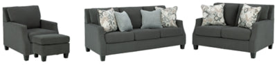 Bayonne Sofa, Loveseat, Chair and Ottoman