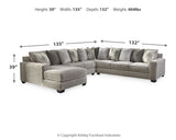 Ardsley 4-Piece Sectional with Ottoman