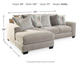 Ardsley 2-Piece Sectional with Ottoman