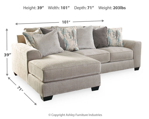 Ardsley 2-Piece Sectional with Chaise
