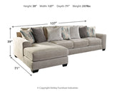 Ardsley 2-Piece Sectional with Ottoman