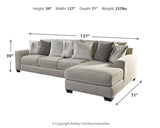 Ardsley 2-Piece Sectional with Ottoman