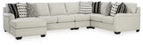 Huntsworth 5-Piece Sectional with Ottoman