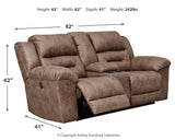 Stoneland Sofa, Loveseat and Recliner