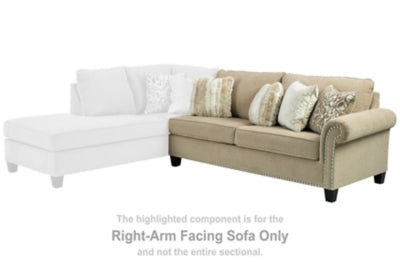 Dovemont Right-Arm Facing Sofa