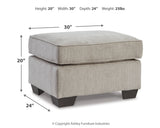 Cashton Sofa, Loveseat, Chair and Ottoman