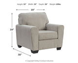 Cashton Sofa, Loveseat, Chair and Ottoman