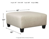 Hallenberg Oversized Ottoman