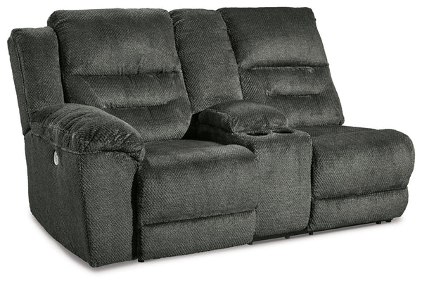 Nettington Left-Arm Facing Power Reclining Loveseat with Console