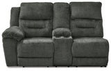 Nettington Left-Arm Facing Power Reclining Loveseat with Console