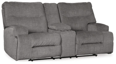 Coombs Reclining Loveseat with Console