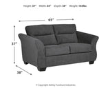 Miravel Sofa, Loveseat and Recliner