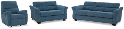 Miravel Sofa, Loveseat and Recliner