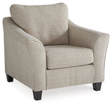 Abney Chair and Ottoman