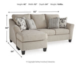 Abney Sofa Chaise Sleeper