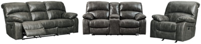 Dunwell Sofa, Loveseat and Recliner