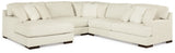 Zada 4-Piece Sectional with Ottoman