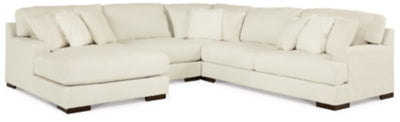 Zada 4-Piece Sectional with Ottoman