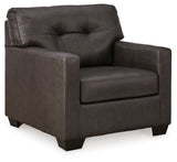 Belziani Chair and Ottoman