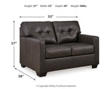 Belziani Sofa, Loveseat, Chair and Ottoman