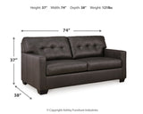 Belziani Sofa, Loveseat, Chair and Ottoman