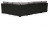 Bilgray 3-Piece Sectional with Ottoman