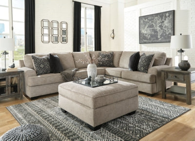 Bovarian 3-Piece Sectional with Ottoman