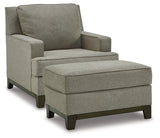 Kaywood Chair and Ottoman