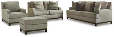 Kaywood Sofa, Loveseat, Chair and Ottoman