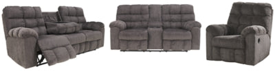 Acieona Sofa, Loveseat and Recliner