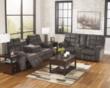 Acieona Reclining Loveseat with Console