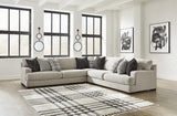 Artsie 3-Piece Sectional with Ottoman